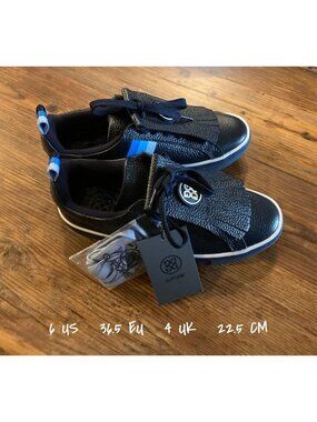 G/Fore Women's Kiltie Disruptor Golf Shoe Black Twilight Size 6 US New with Tag